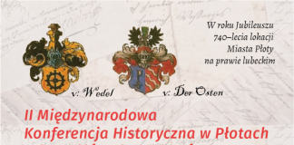 Międzynarodowa Konferencja Historyczna w Płotach- plakat