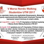 Marsz Nordic Walking - plakat