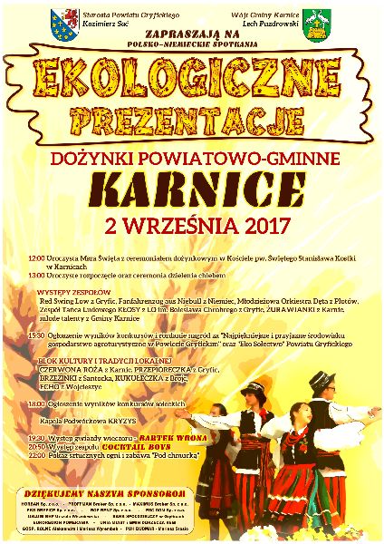 Dożynki - plakat