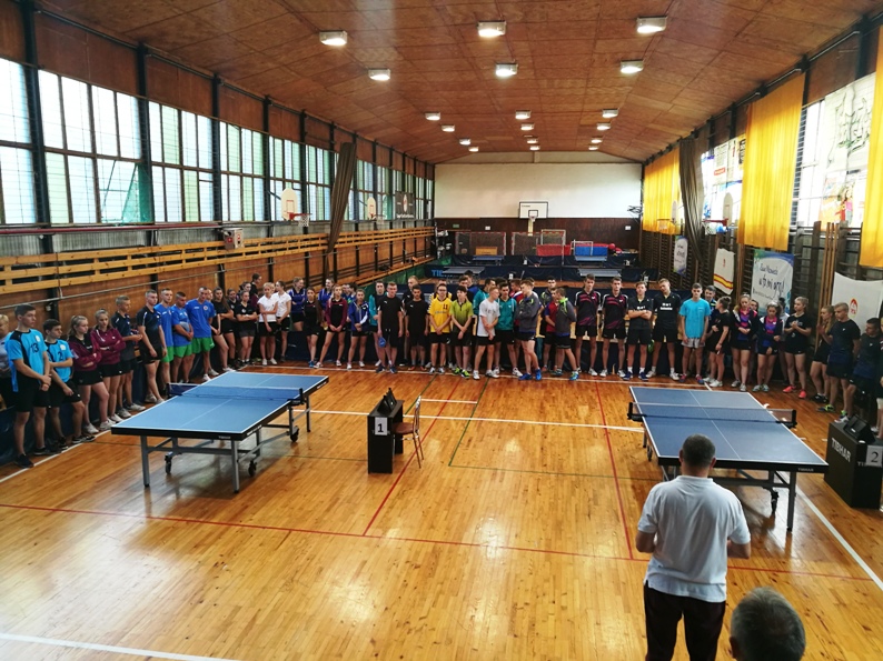 uczennice "Miłosza", Mistrzostwa Polski w Tenisie Stołowym, czerwiec 2018