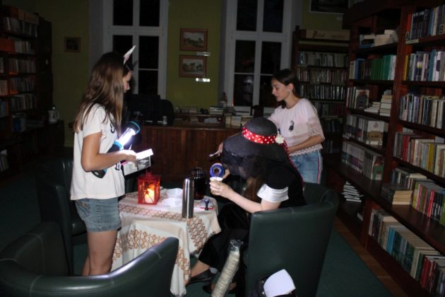 Noc Bibliotek w Trzebiatowie, czerwiec 2018