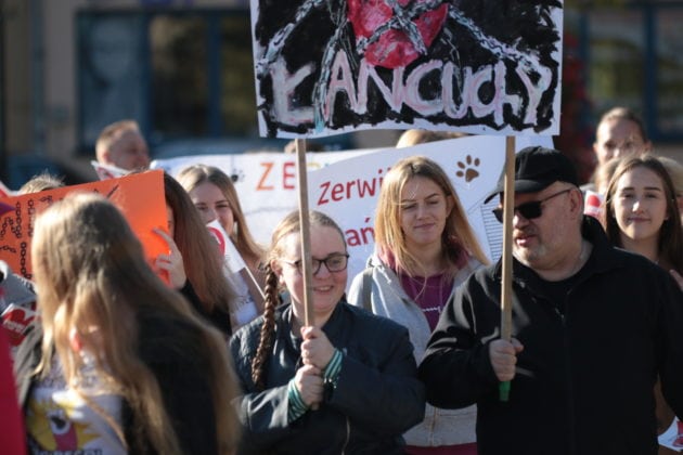 6 października w Gryficach odbył się happening pt. "Zerwijmy łańcuchy". Protestowano przeciwko trzymaniu psów na łańcuchach.