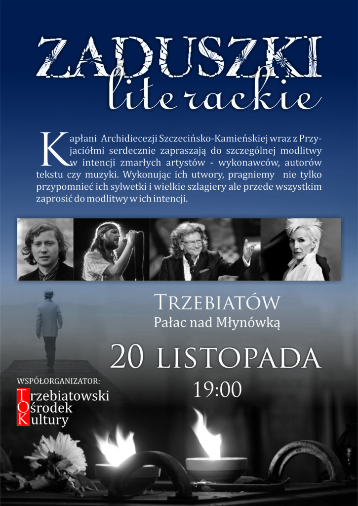 20 listopada w Trzebiatowie odbędą się "Zaduszki Literackie".
