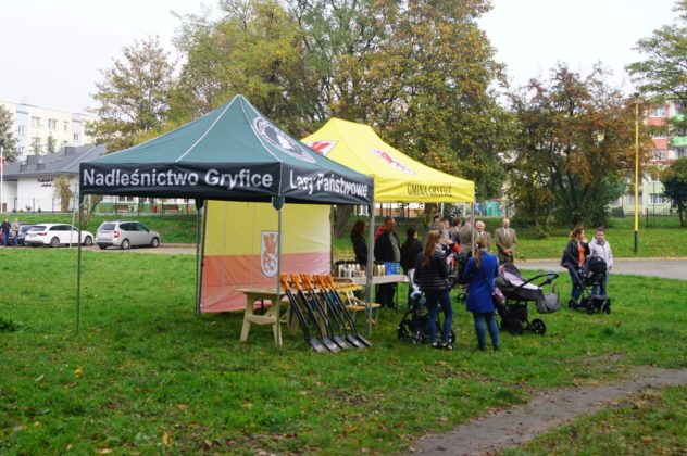 jedno dziecko jedno drzewo w Gryficach