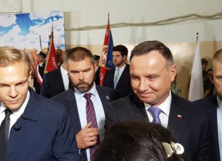 Prezydent Andrzej Duda w Brojcach