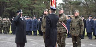 emerytura dowódcy jednostki wojskowej w Mrzeżynie
