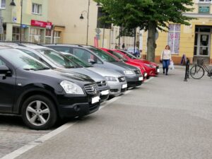 parking samochód